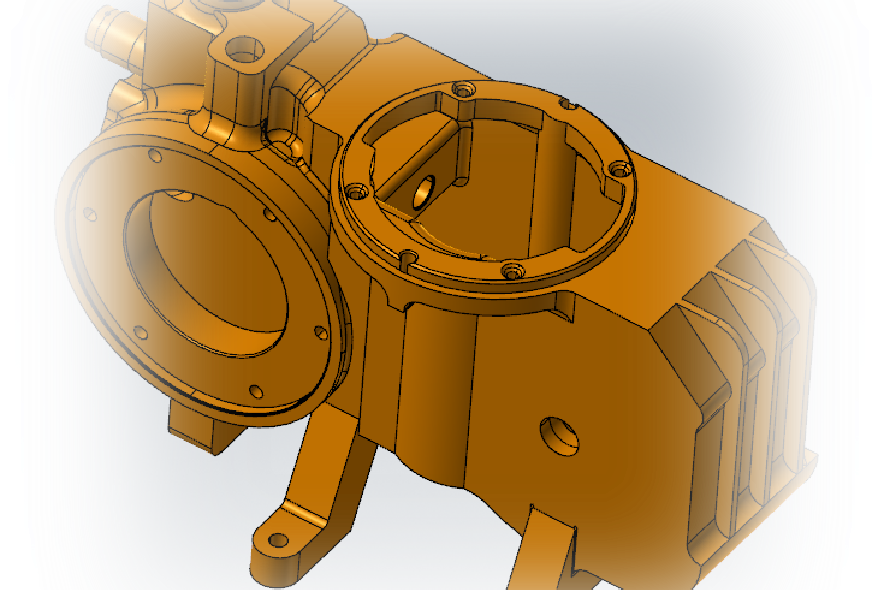 Metering-pump-housing